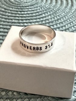 Custom Bible Verse Ring
